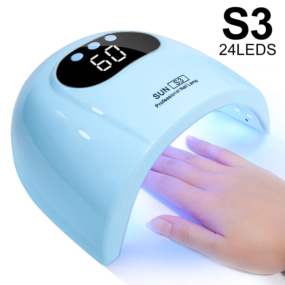 UV Nail Lamp, UV Light For Gel Nails LED Nail Dryer With 3 Timer, Smart Sensor, LCD Display Fast Curing Gel Nail Polish Nail Art Tools Manicure Accessories - 5 - CJ