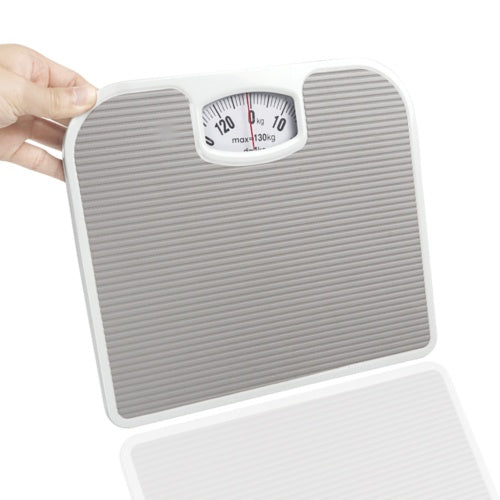 For All Room Weighing Scale Body Accurate Mechanical Dial Grey Maximum 130kg New - 5 - CJ