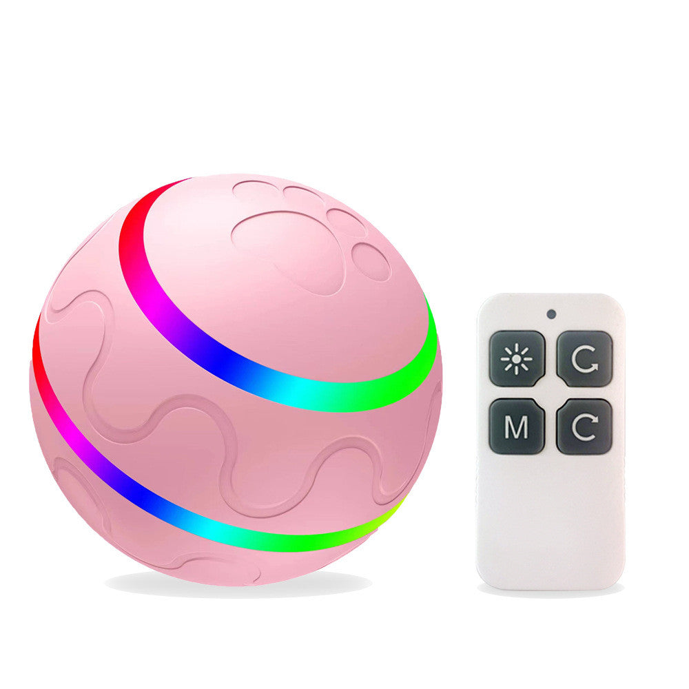 Pet New Cat Wicked Ball Toy Intelligent Ball USB Cat Toys Self Rotating Ball Automatic Rotation Ball - 0 - CJ