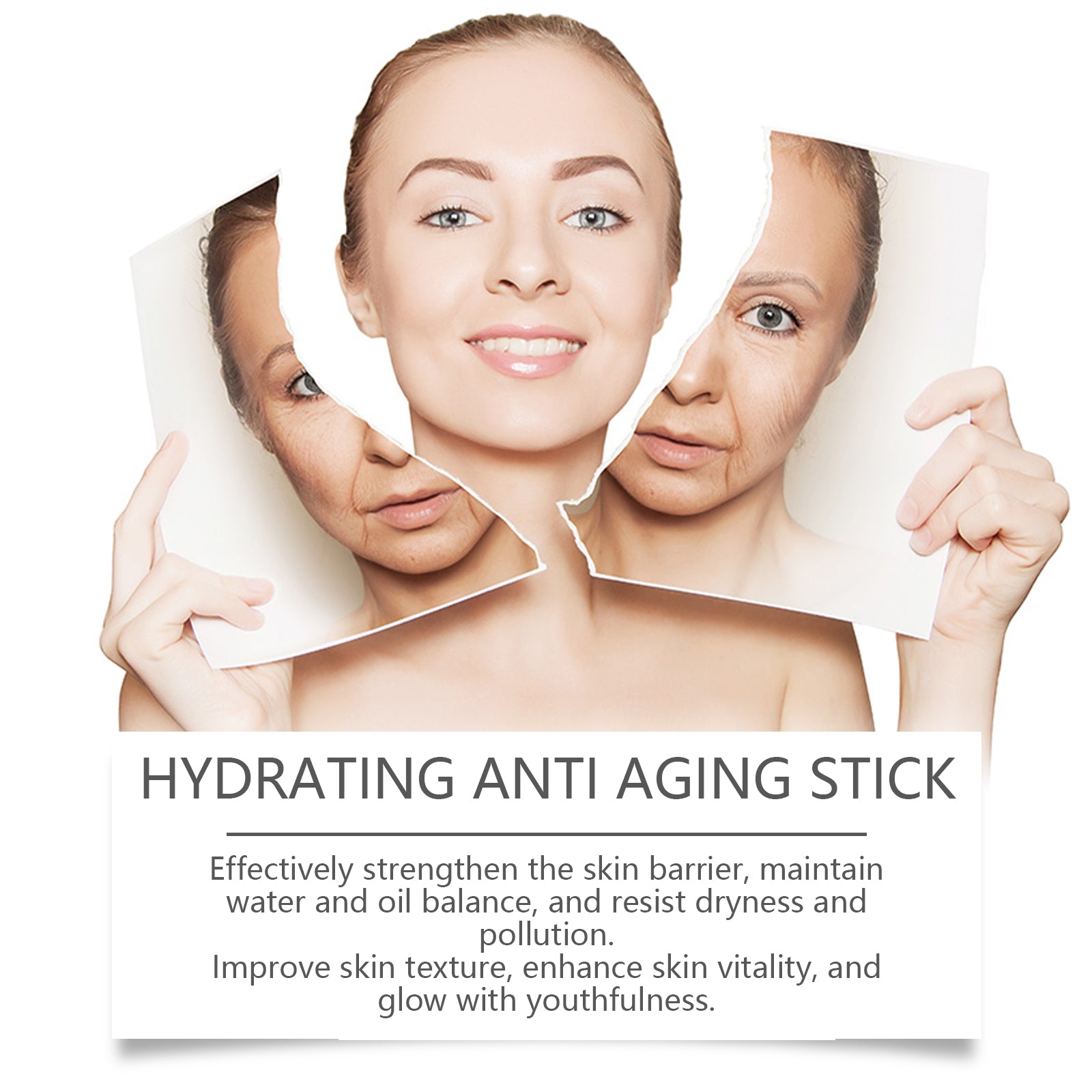 West&Month Fade Wrinkles Hydrating Stick, Moisturizing Lift Firming Hydrating Moisturizing Facial Stick - 5 - CJ