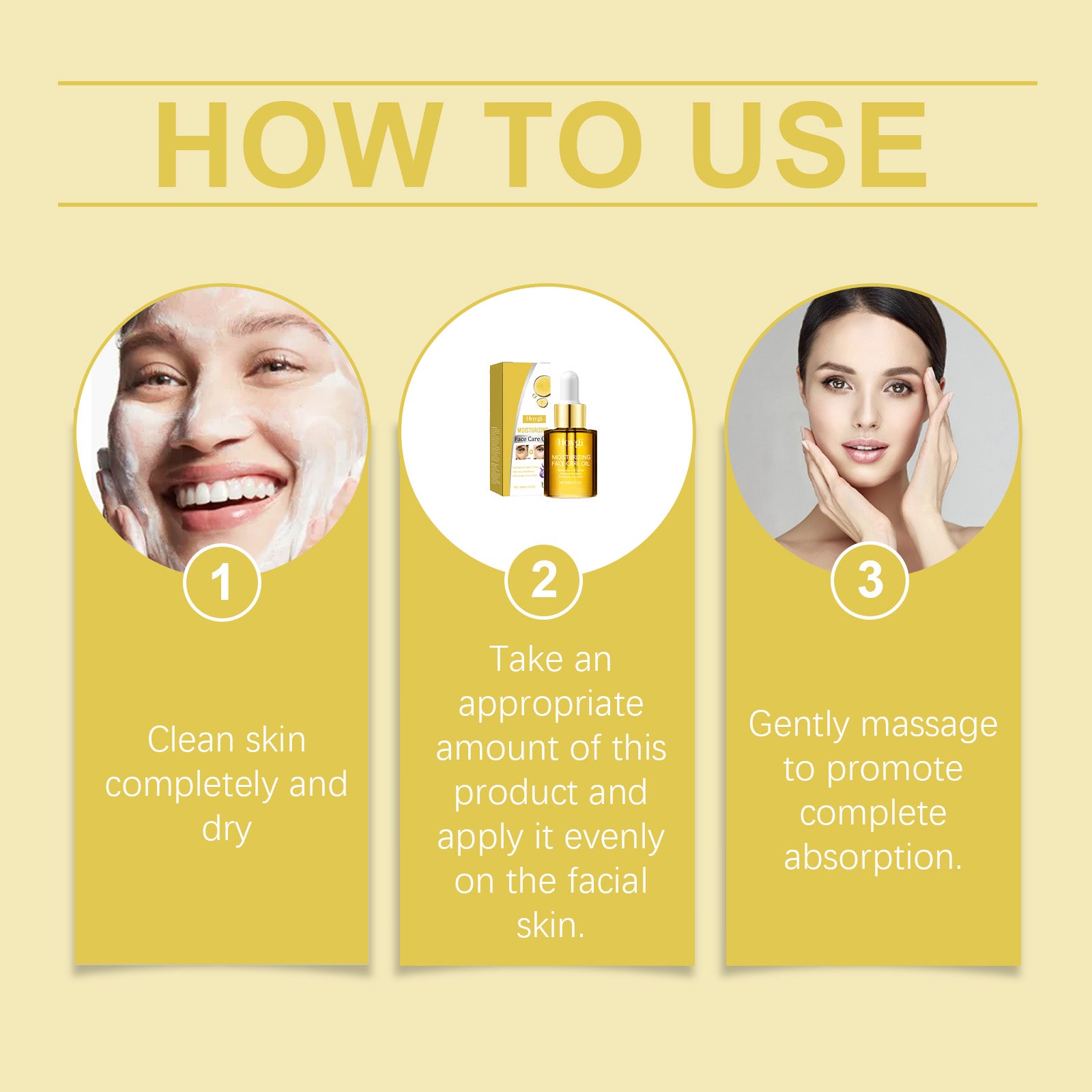 Hoygi Facial Care Essential Oil, Gently Moisturizes, Moisturizes, Tightens, Hydrates, Brightens, Hydrates And Tender Skin Essence - 5 - CJ