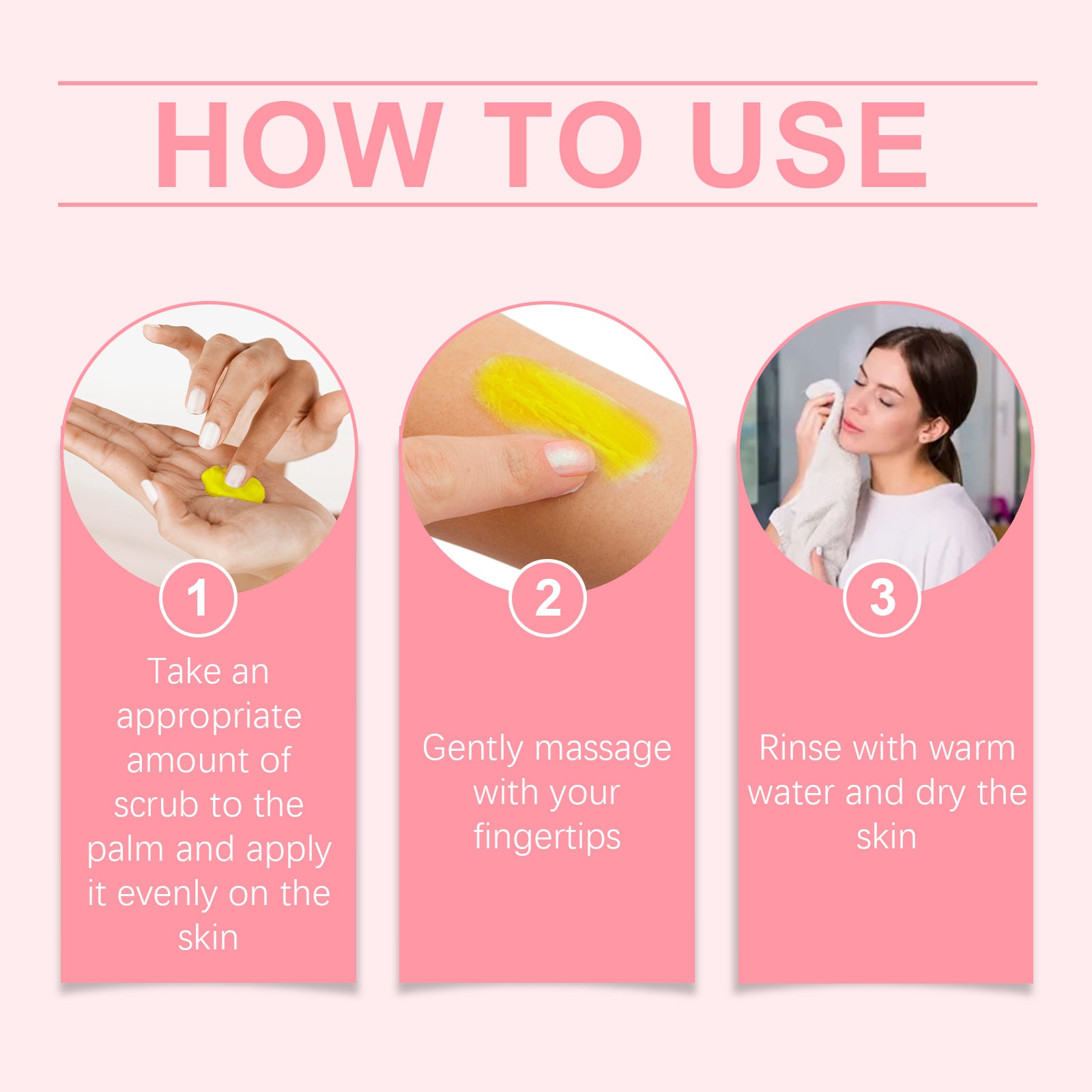 Wiyun Turmeric Scrub For Deep Body Cleansing Gentle Exfoliating Moisturizing Moisturizing Skin Cleansing Care - 5 - CJ