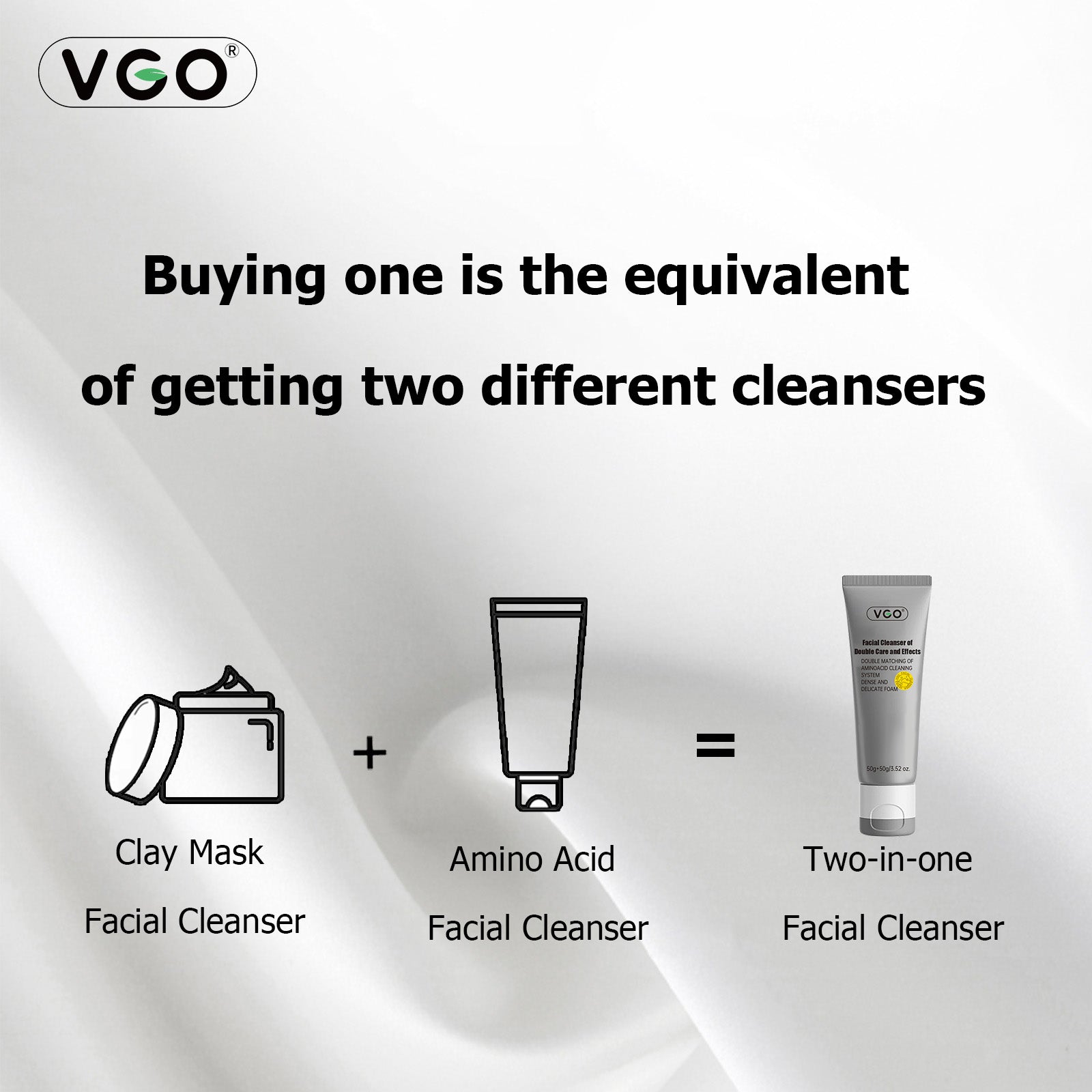 Facial Cleanser Of Double Care And Effets - 5 - CJ