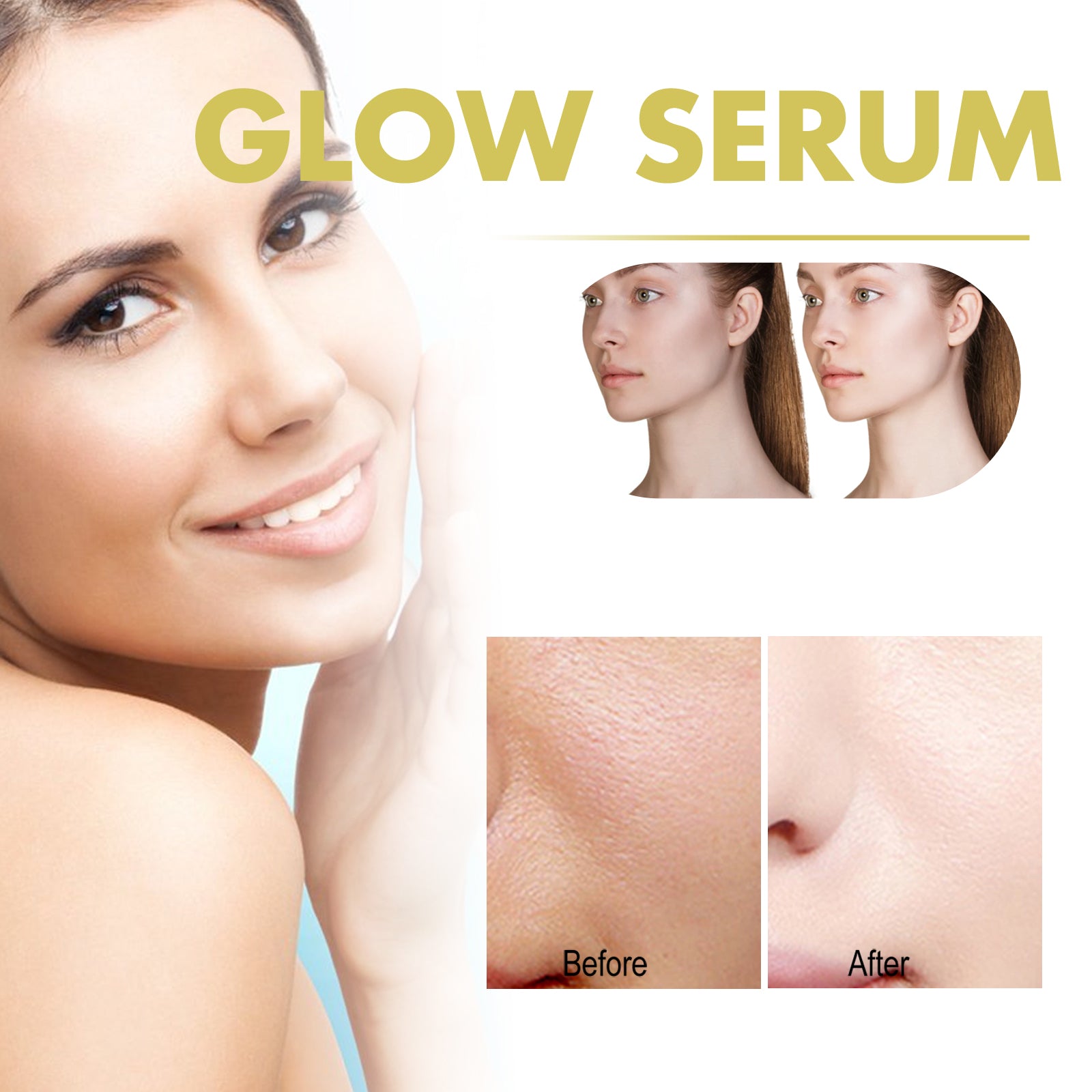 Hoygi Glow Serum, Moisturizing And Whitening Skin To Reduce Facial Spots And Fine Lines - 5 - CJ