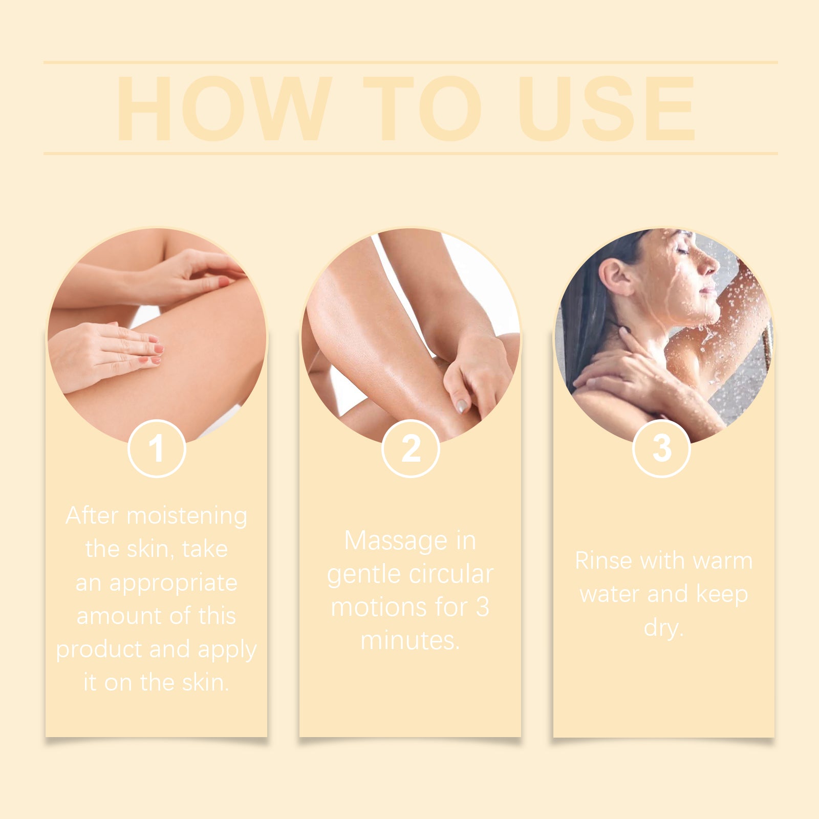 OUHOE Vanilla Body Scrub Gently Exfoliates And Nourishes Rough Skin - 5 - CJ