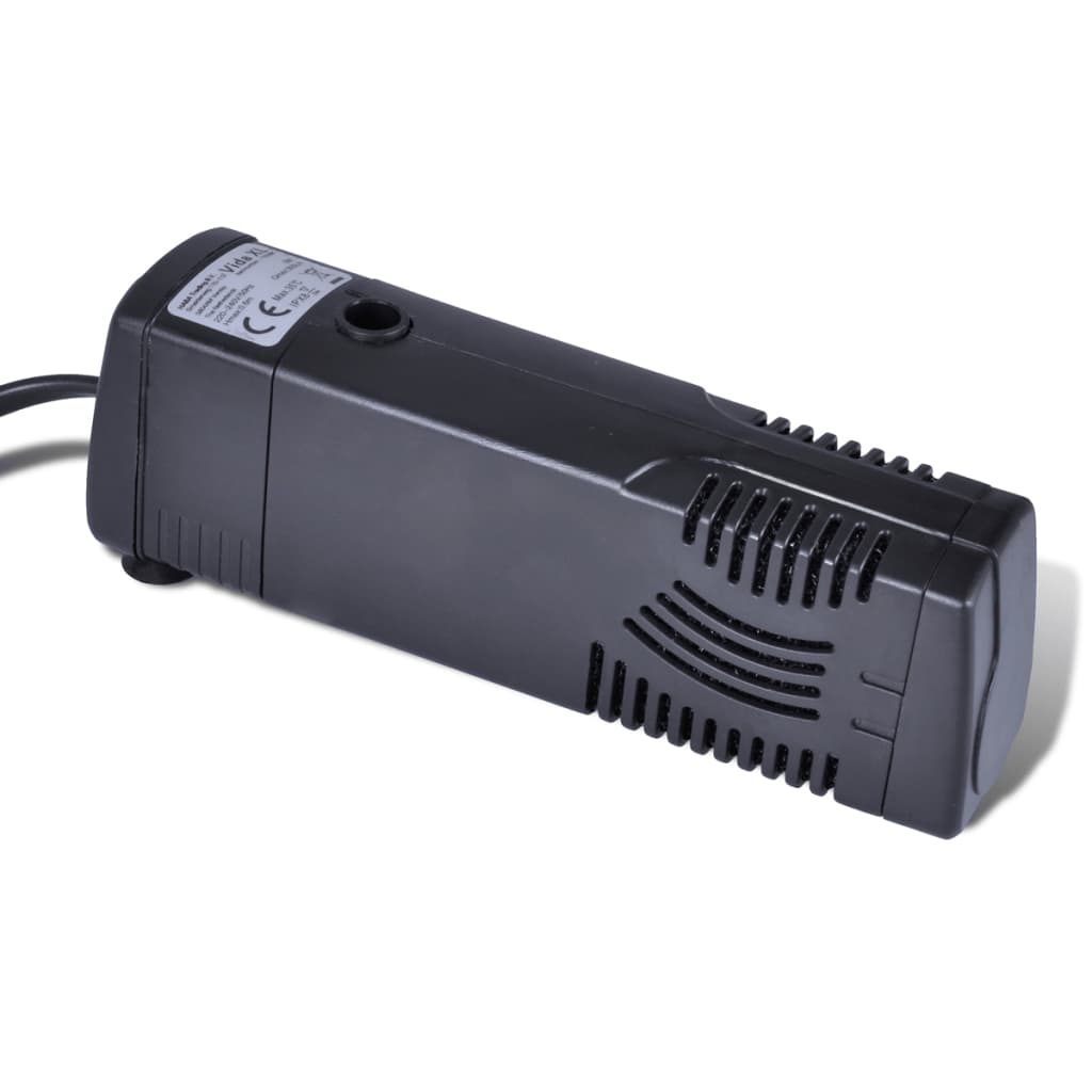 Aquarium filter pump, aquarium filter, Aquafilter 300L/h, aquarium filter pump with activated carbon - 5 - CJ