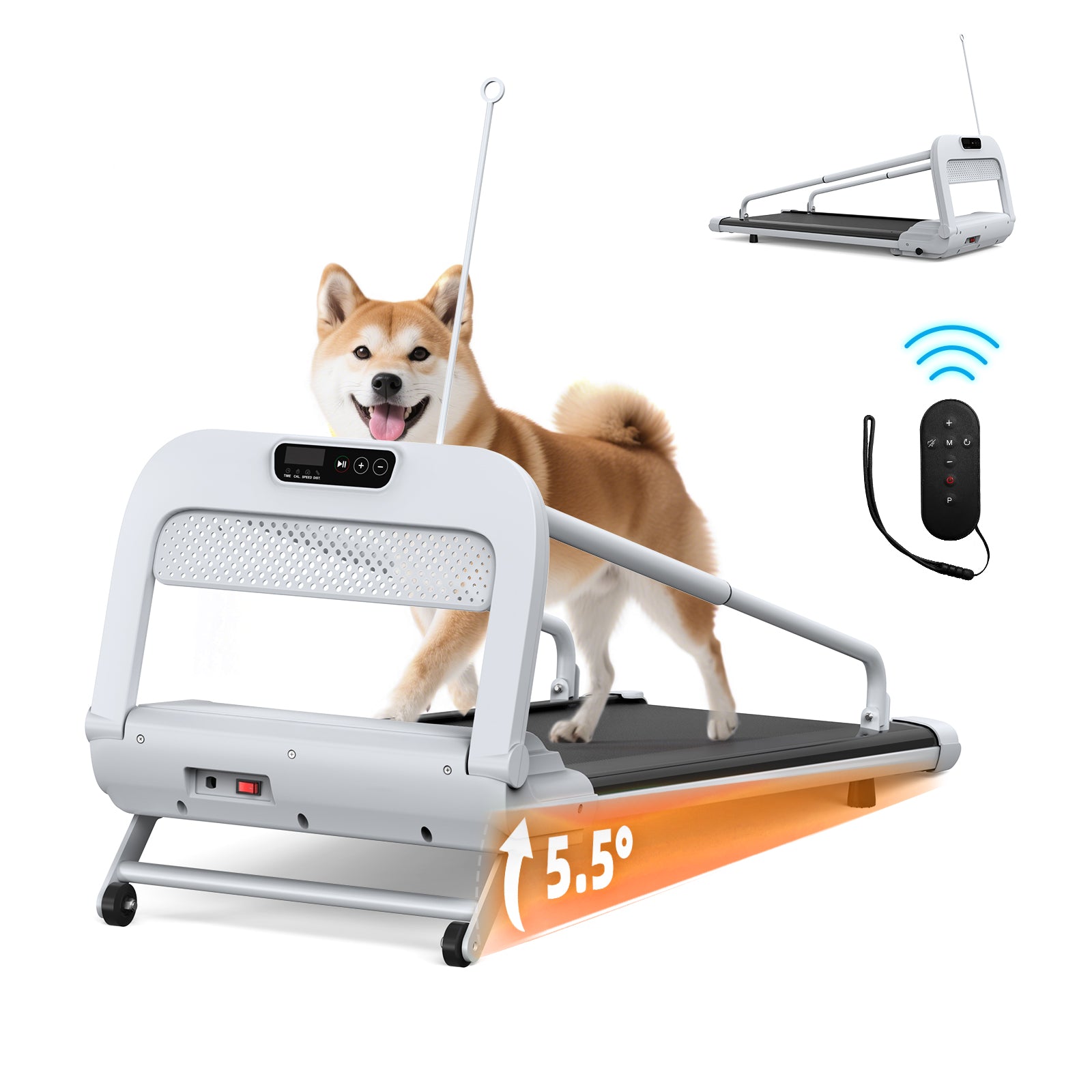 New Quiet Smart Pet Treadmill, Adjustable Speed, Perfect For Small Medium Dogs - 5 - CJ