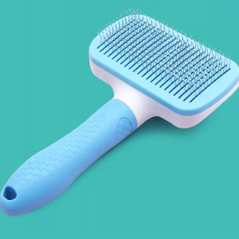 One - click Pet Hair Removal Steel Comb For Cats And Dogs - 0 - CJ