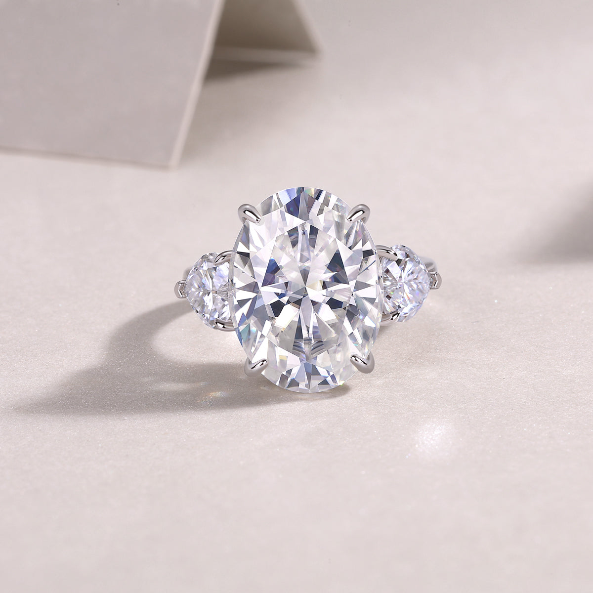 1Soul Resonance - A Fashionable And Luxurious Jewelry Accessory Set With Moissanite S925 Sterling Silver And Platinum - plated Diamond Prohibit TikTok sales - 5 - CJ
