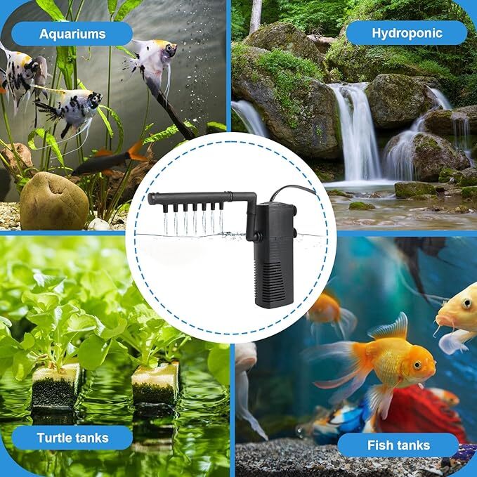 3 - in - 1 Aquarium Filter And Water - 5 - CJ