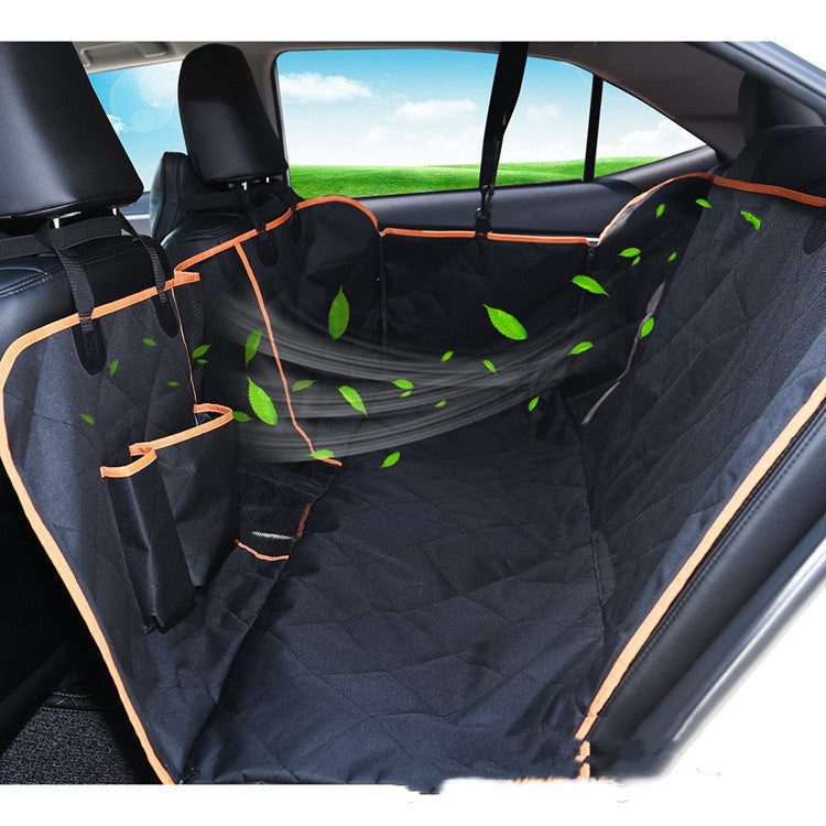 Car Pet Mat Car Dog Mat Car Rear Waterproof Pet Dog Mat Pet Supplies - 0 - CJ - Orange - CJQC126647902BY