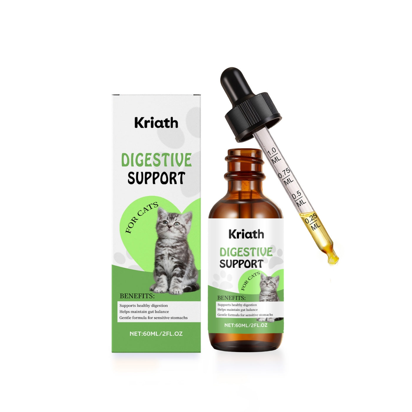 Cat Digestive Support Drops - 0 - CJ