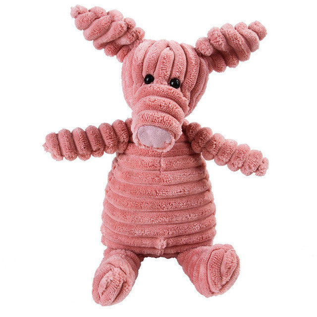 Vocal Animal Plush for Pet Dog Molar Teeth Cleaning Training - 0 - CJ