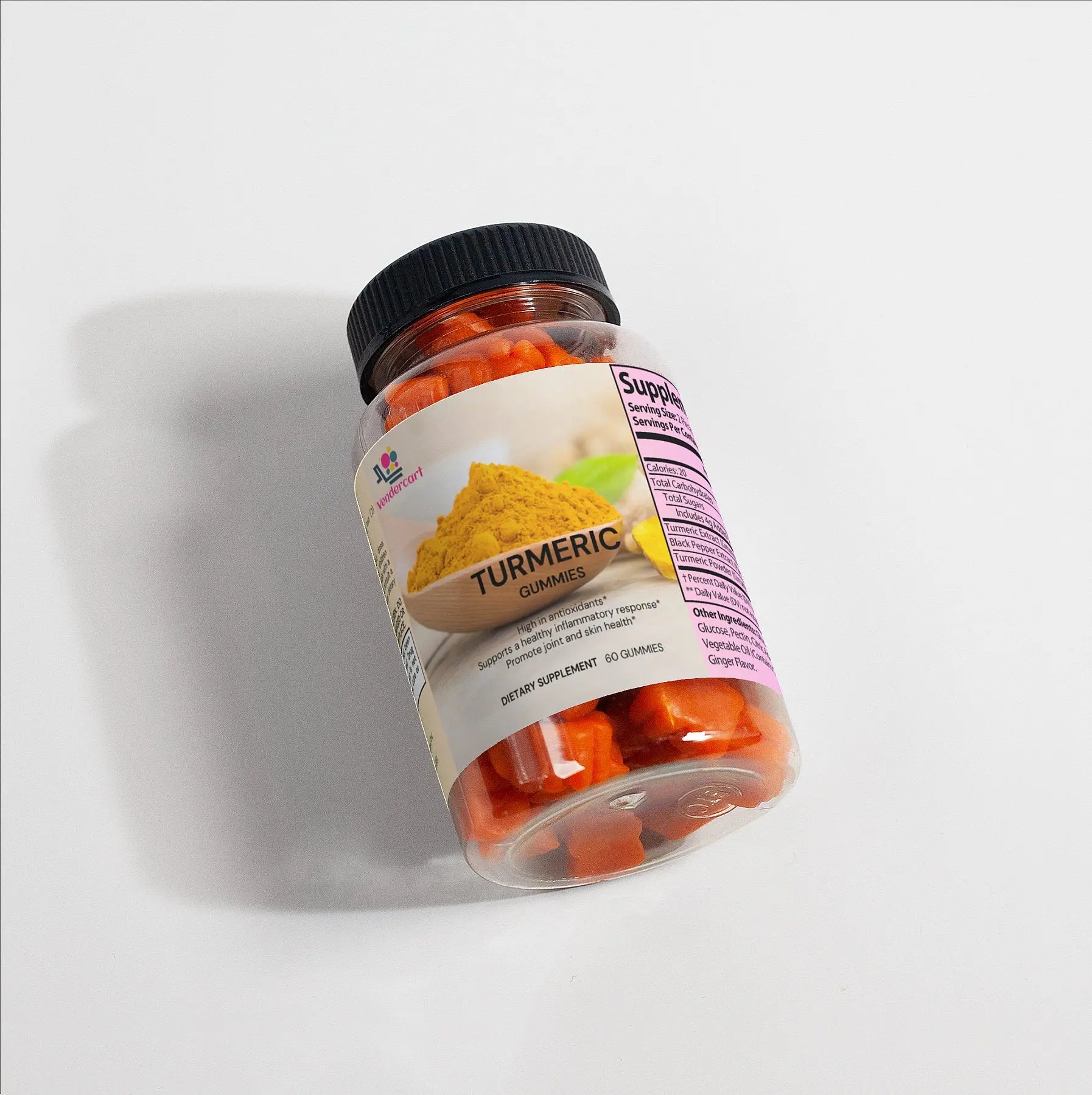 TURMERIC GUMMIES POWERFUL ANTI INFLAMATORY AND JOINT SUPPORT - 5 - CJ
