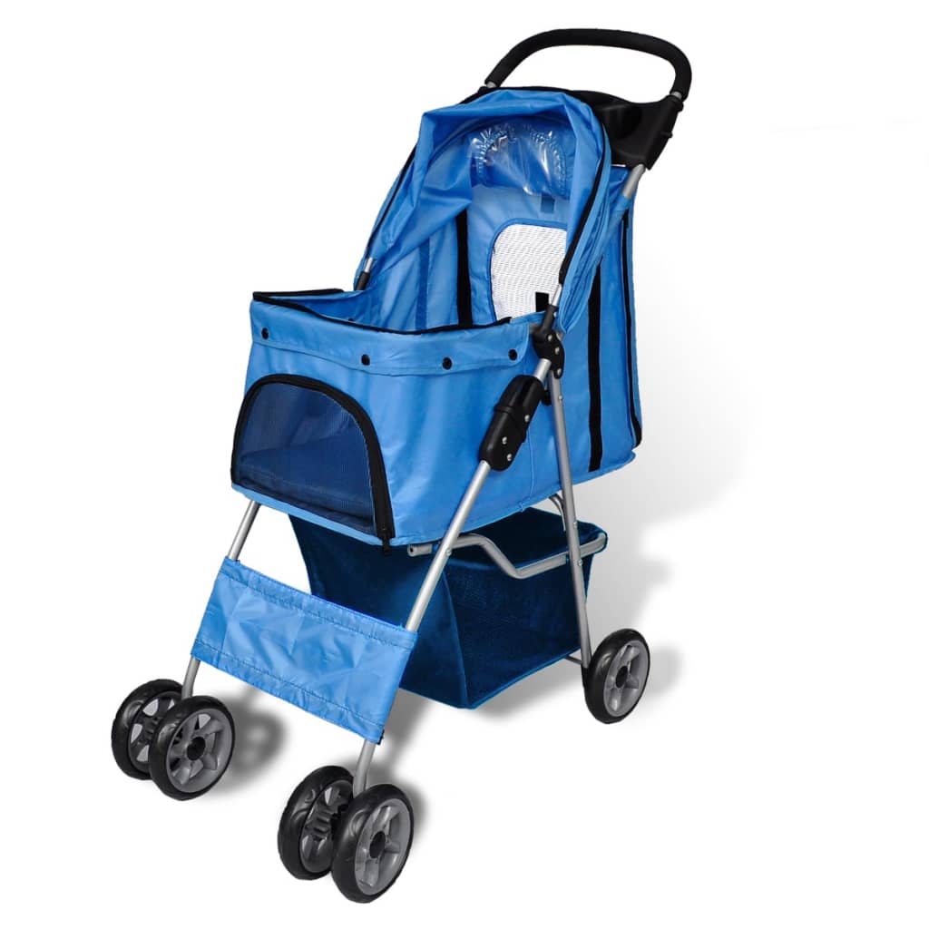 Dog Stroller Dog Buggy Pet Buggy Dog/Cat Foldable Travel Stroller - 5 - CJ