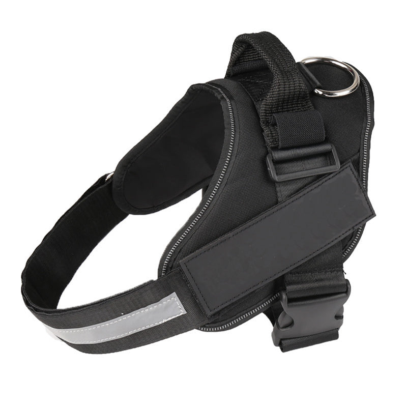 Personalized Custom Reflective Breathable Dog Harness NO PULL Adjustable Pet Harness For Small Large Dog Harness Vest With Patch - 7 - CJ