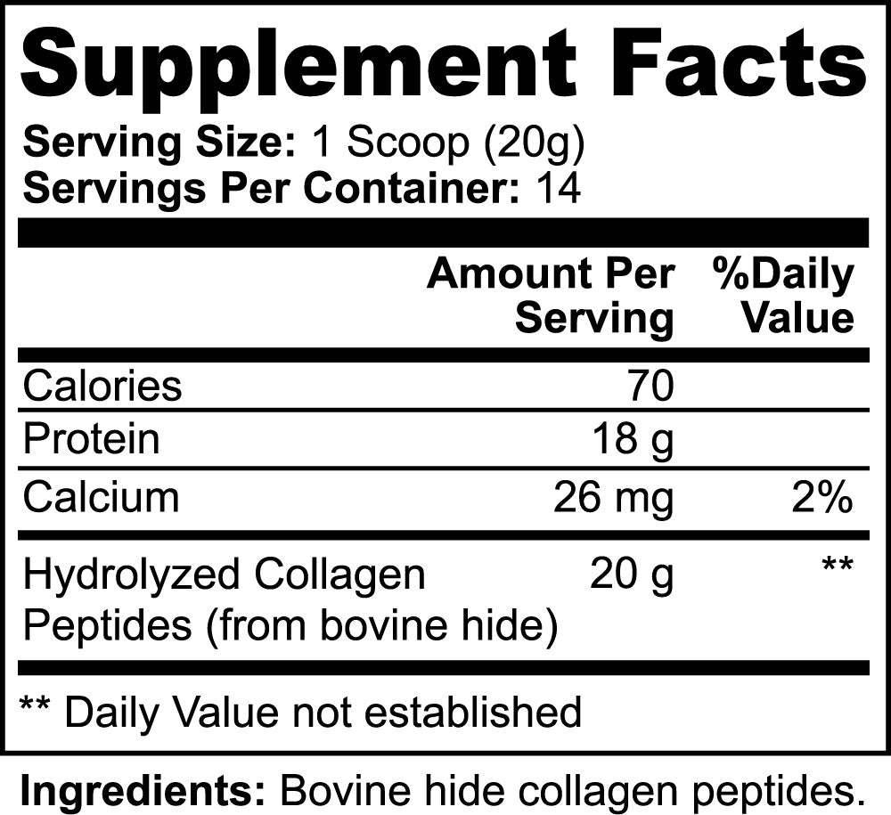 Grass - Fed Hydrolyzed Collagen Peptides - 5 - CJ