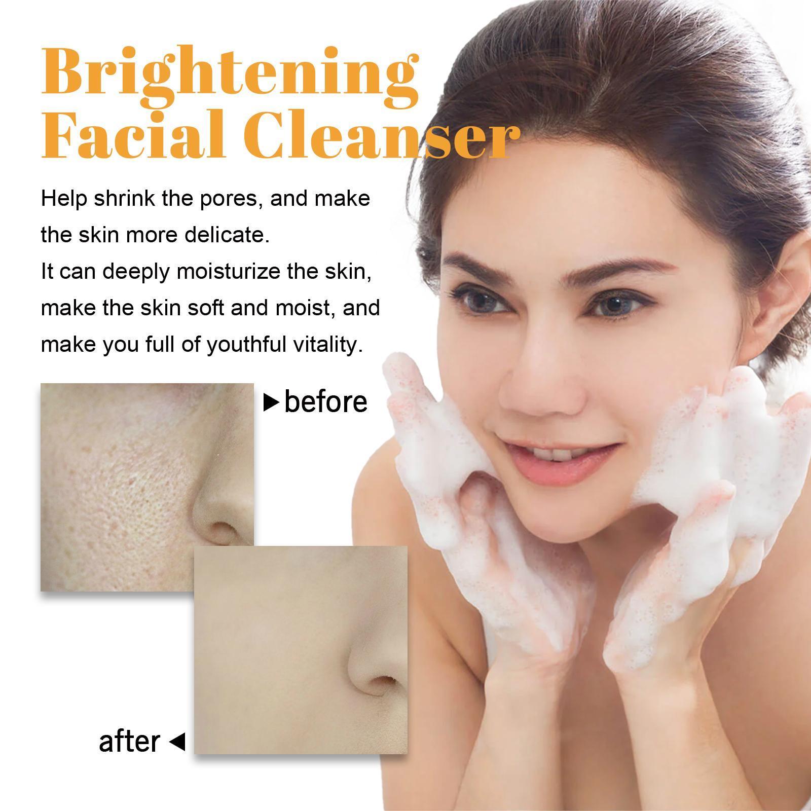 Hoijji Brightening Facial Cleanser, Deep Cleansing Facial Skin, Fades Acne Marks, Moisturizes And Whitens - 5 - CJ