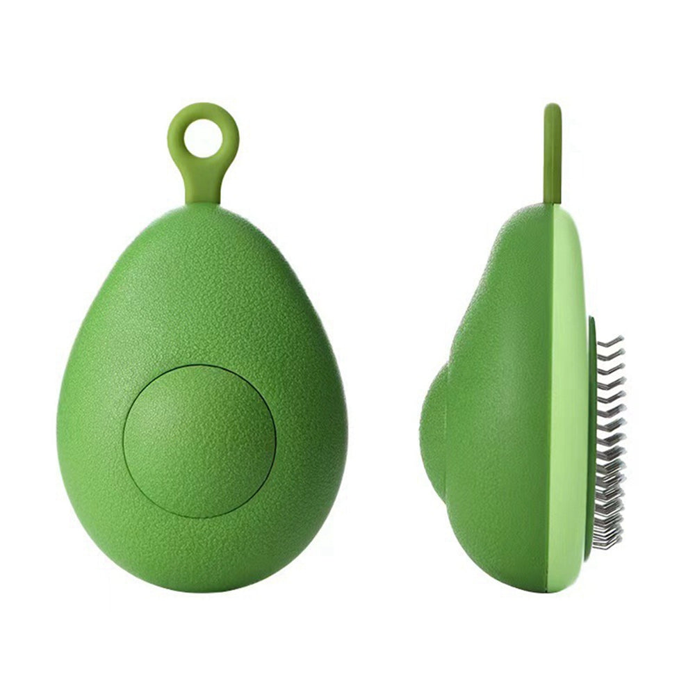 Creative Cat Grooming Comb Portable Massage Brush One - Button Remove Floating Hair Scraper Cats Dogs Pet Self Cleaning Tool Accessories - 5 - CJ