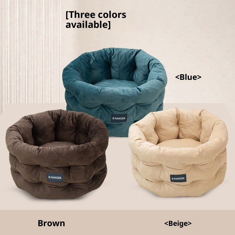 Cathouse Doghouse Winter Warm Pet Bed - 0 - CJ