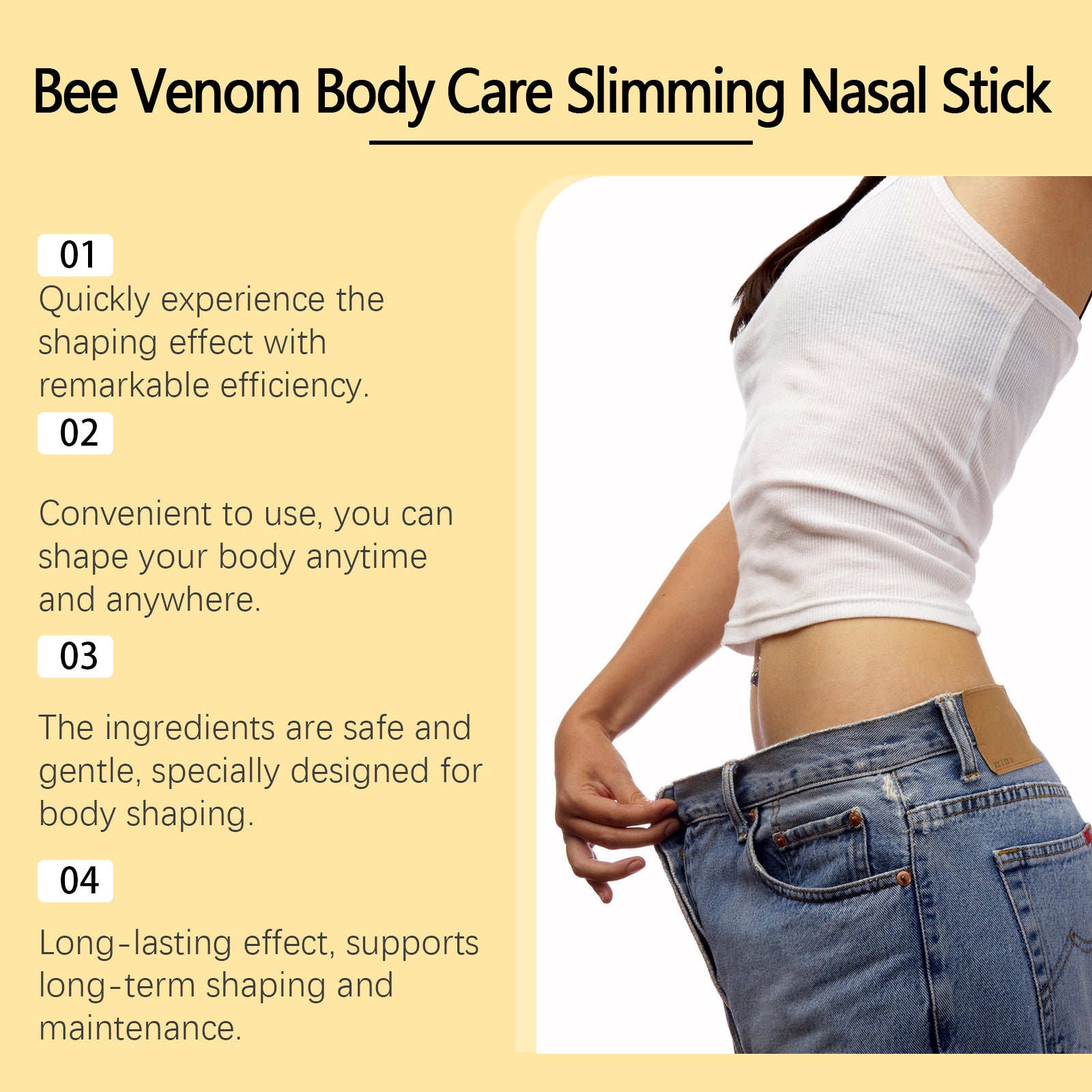 South Moon Bee Venom Body Shaping Nose Stick Firming Skin Body Care Light Body Shaping Nose Stick - 5 - CJ