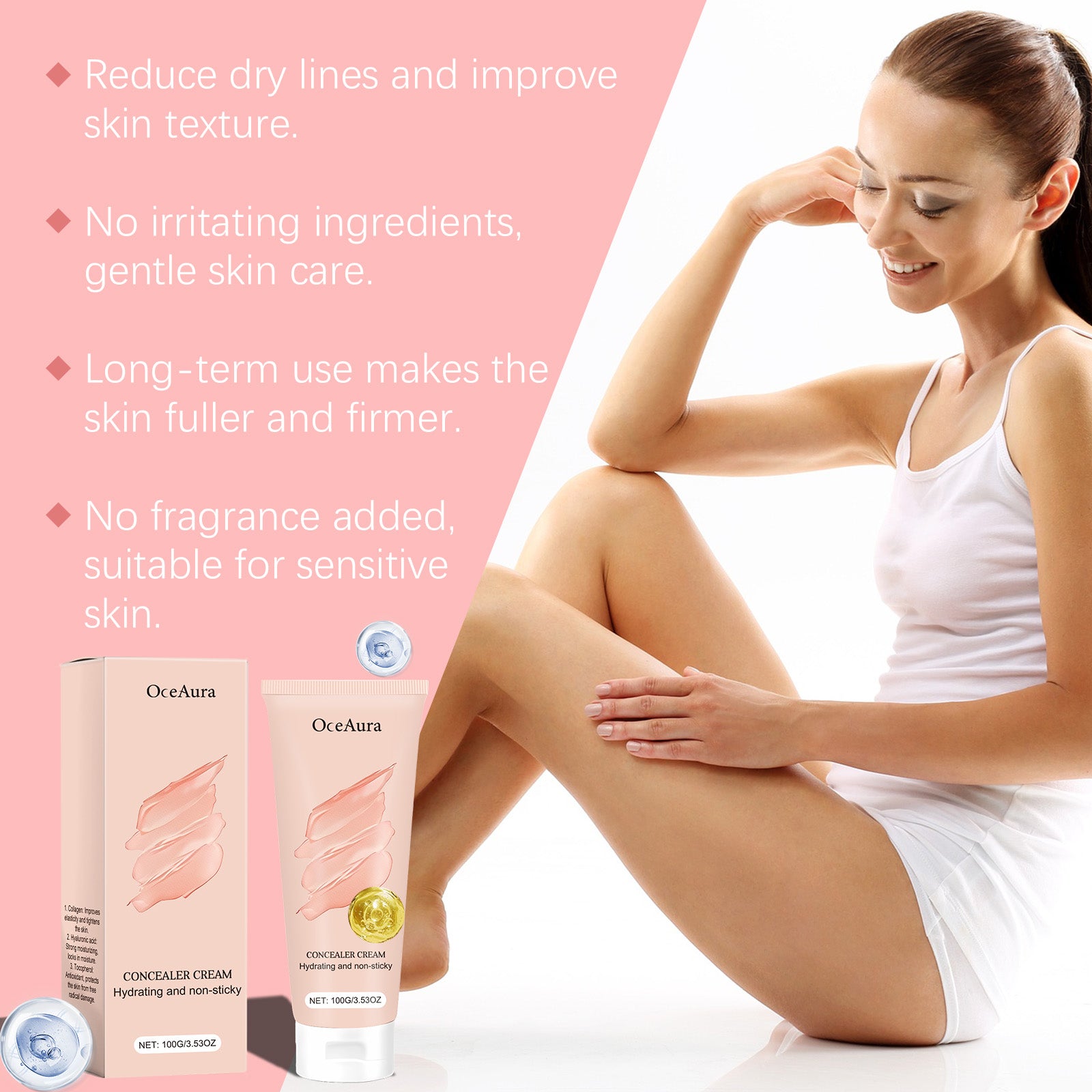OceAura Hydrating Body Toning Cream Light Hydrating Body Toning Cream - 5 - CJ