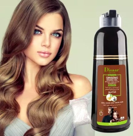 Natural Brown Hair Color Shampoo - 5 - CJ
