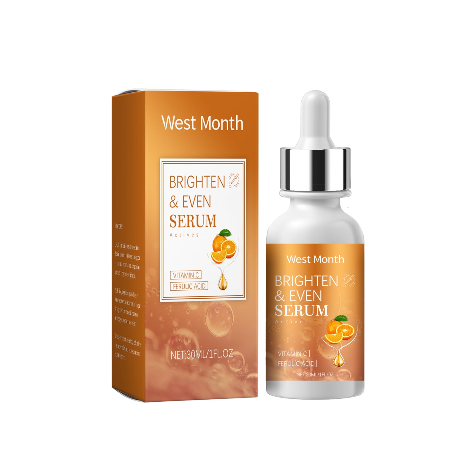 West&Month Vitamin C Brightening Serum Nourishes And Moisturizes Dull And Clear Facial Skin - 5 - CJ