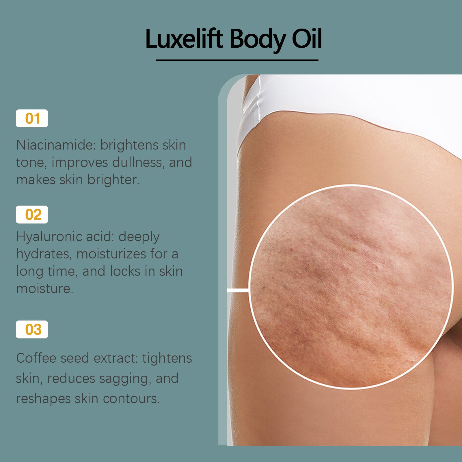 Oceaura Body Skin Care Oil Skin Hydrating And Moisturizing Refreshing Skin Care Firming Care Oil - 5 - CJ