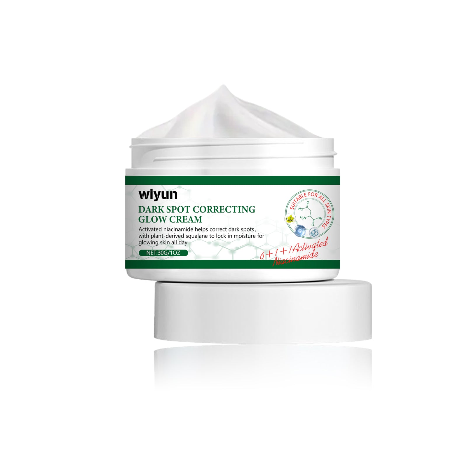 Wiyun Brightening Cream, Restores Dark Skin, Brightening, Moisturizing, Nourishing, Moisturizing, Rejuvenating And Beautifying Face Cream - 5 - CJ