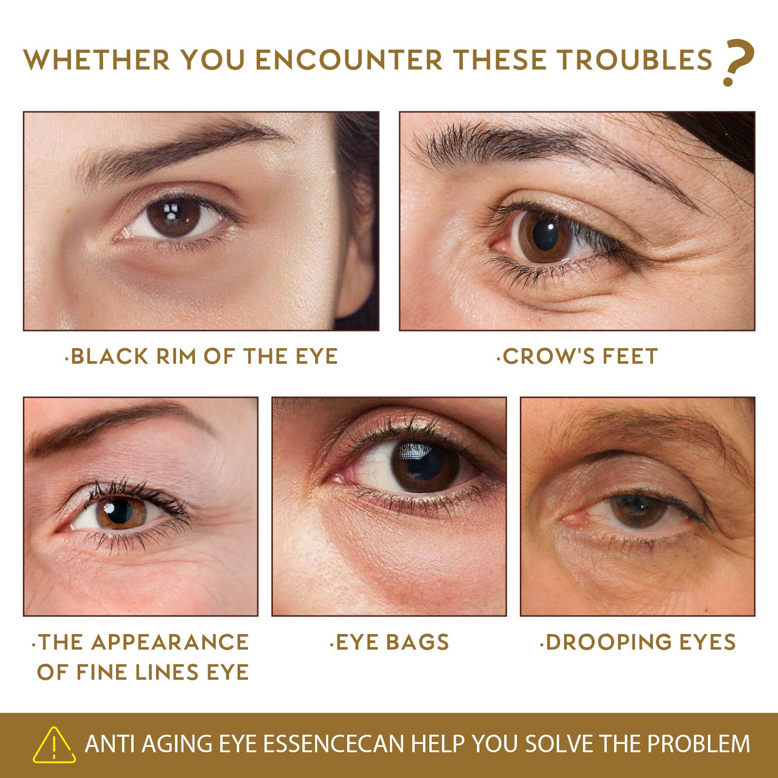 EELHOE Anti - Aging Eye Serum, Eye Bags, Pores, Eyes, Fine Lines And Dark Circles Care Essence - 5 - CJ