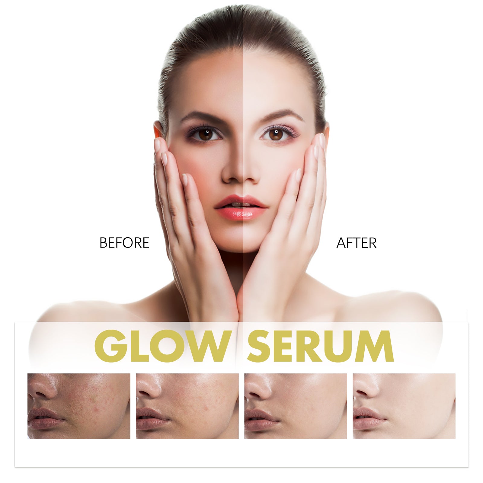 Hoygi Glow Serum, Moisturizing And Whitening Skin To Reduce Facial Spots And Fine Lines - 5 - CJ