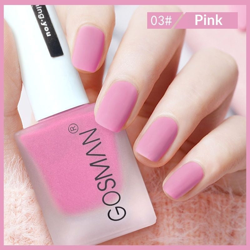 Quick - dry Matte Nail Polish, Non - peel - 0 - CJ