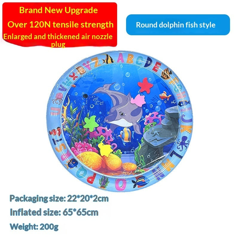 Extra Large Thick Ocean Fish Crawling Water Mat Toy Pet Cushion - 0 - CJ