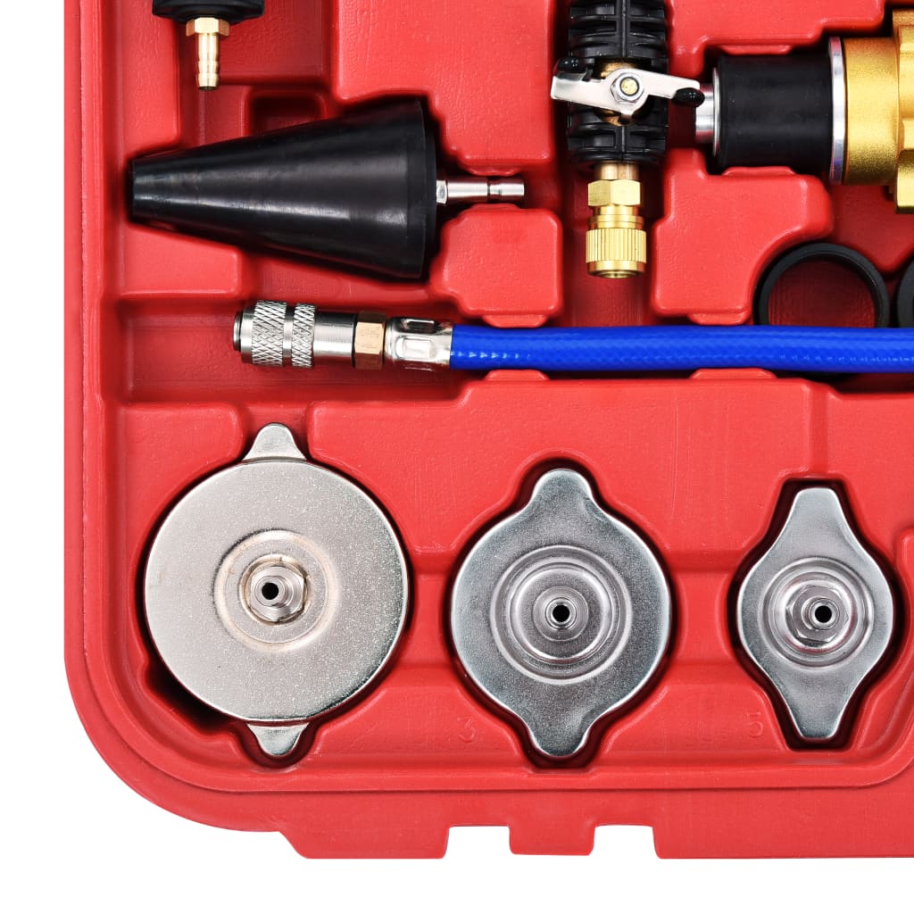 28 - piece pressure tester for cooling system & radiator cap - 5 - CJ