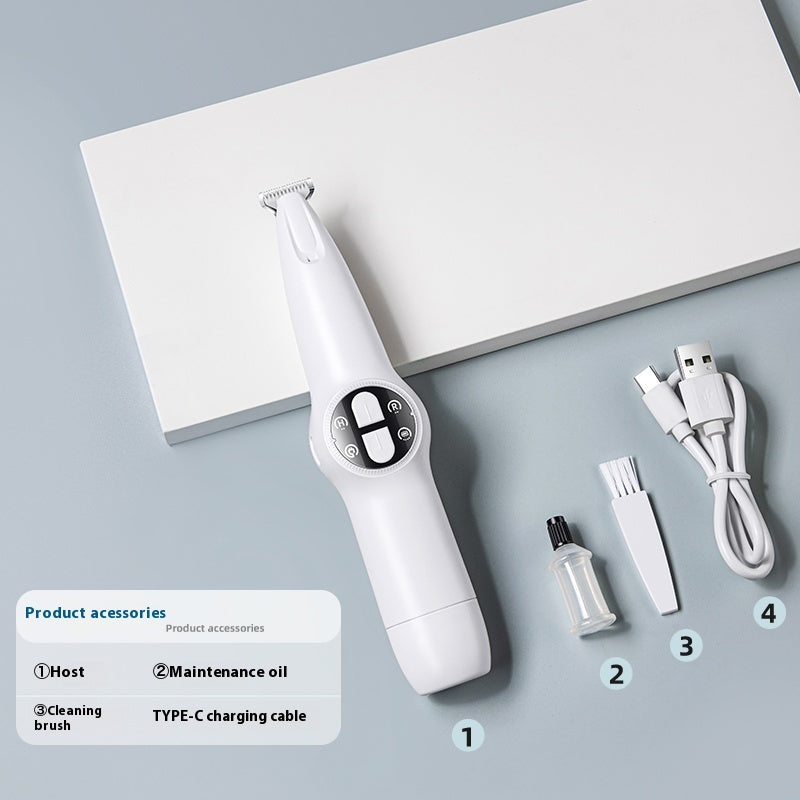 Two - in - one Pet Multi - part Trimming Intelligent Double Button Cat Foot Shaving Device - 0 - CJ