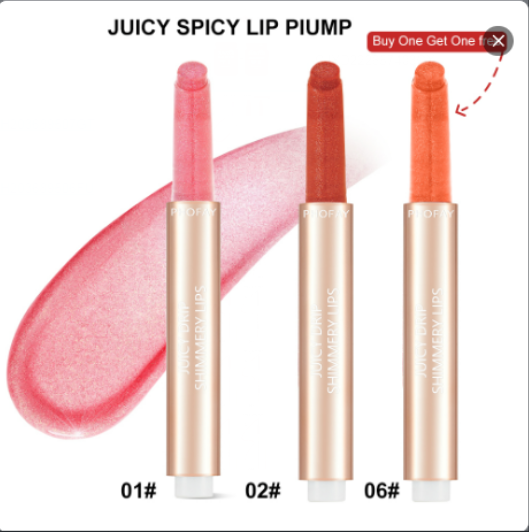 PHOFAY Juicy Lip Plump - 4 - CJ - Set1 - CJKH203689510JQ
