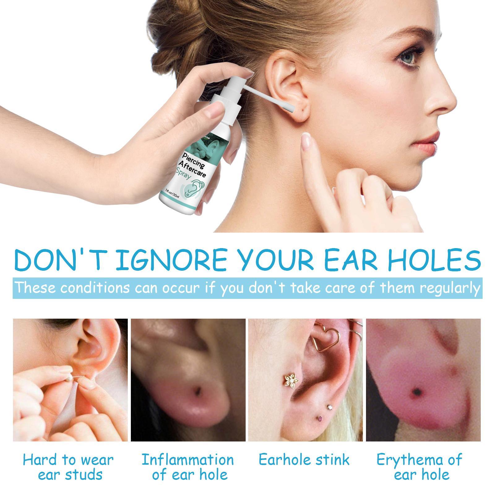Nanyue Piercing Care Spray, Ear Hole Cleaning, Anti - odor, Swelling And Pain Relief - 5 - CJ