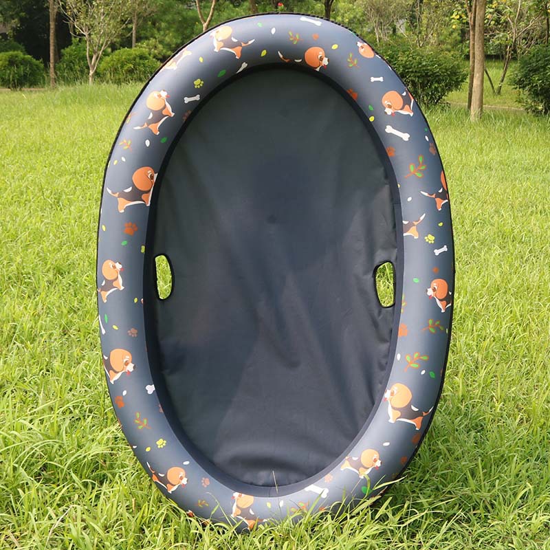 Dog Swimming Pool Inflatable Hammock Pets Pool Floating Bed Spring Summer Swimming Ring - 0 - CJ