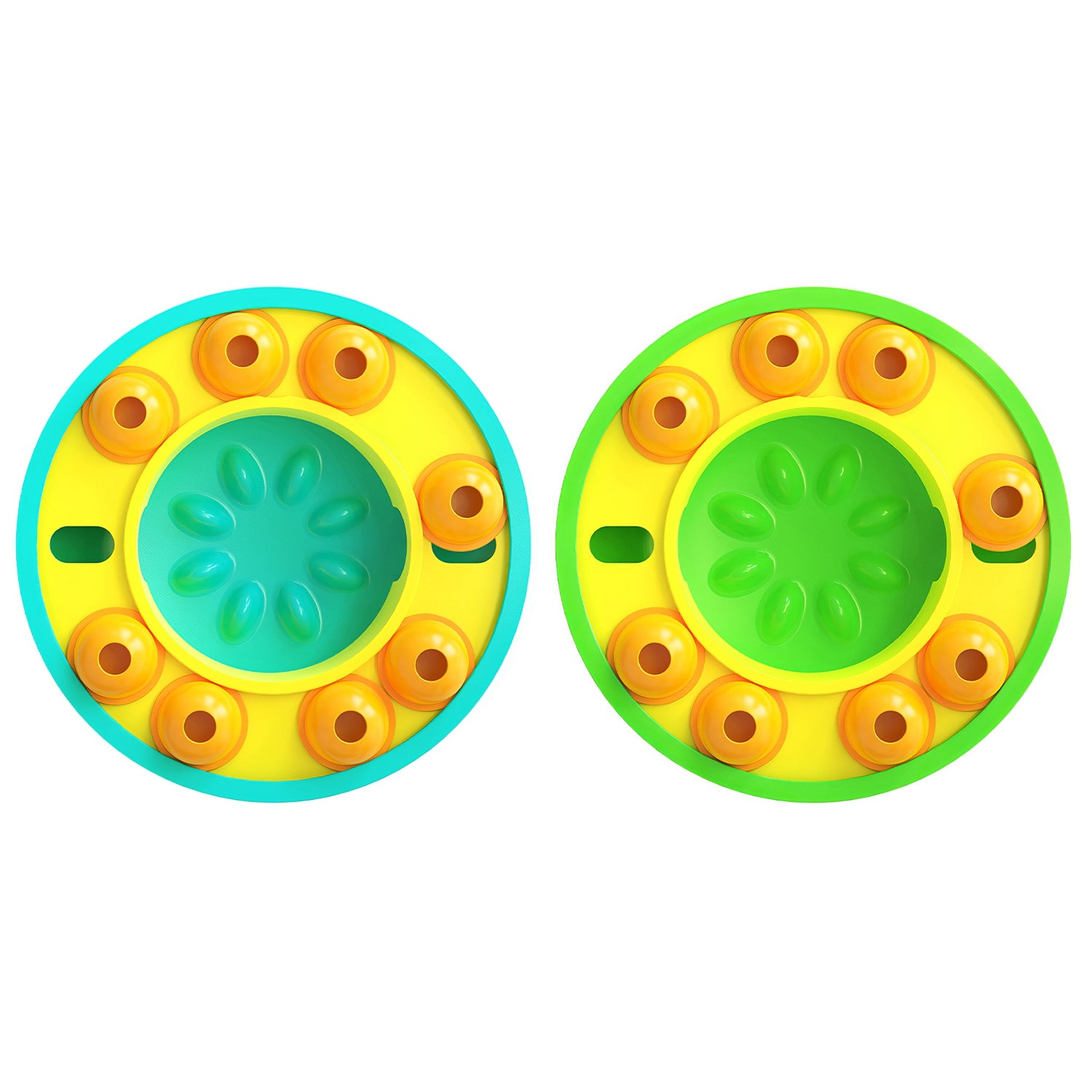 1Pc Dog Puzzle Food Feeder Slow Feeding Bowl Interactive Toy Dog Treat Dispensing Toy For IQ Training Mental Enrichment For Small Medium Large Dog Cat - 5 - CJ