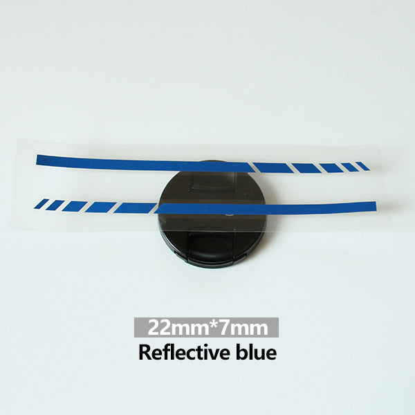 Side Mirror Striped Car Sticker - 0 - CJ - Blue - CJQC131445704DW