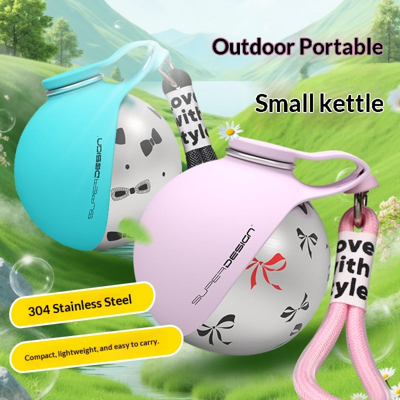 Creative Portable Outdoor Pet Stainless Steel Water Cup Small Dog Water Bottle Convenient Dog Drink Dispenser Puppy Travel Portable Water Bowl Pet Products - 0 - CJ