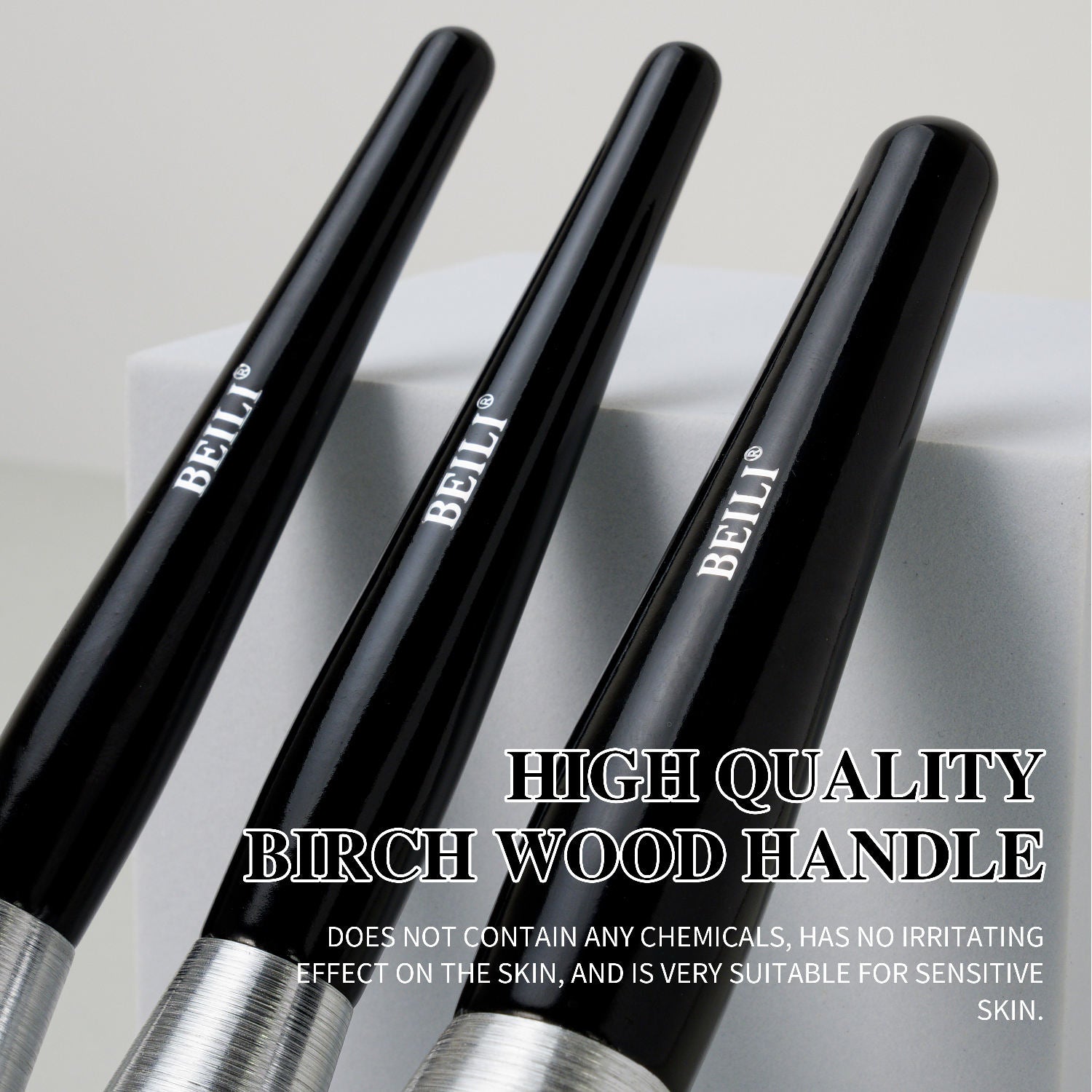 Beli 10pcs Professional Makeup Brush Set New Design Brushed Tube Makeup Brushes - 5 - CJ