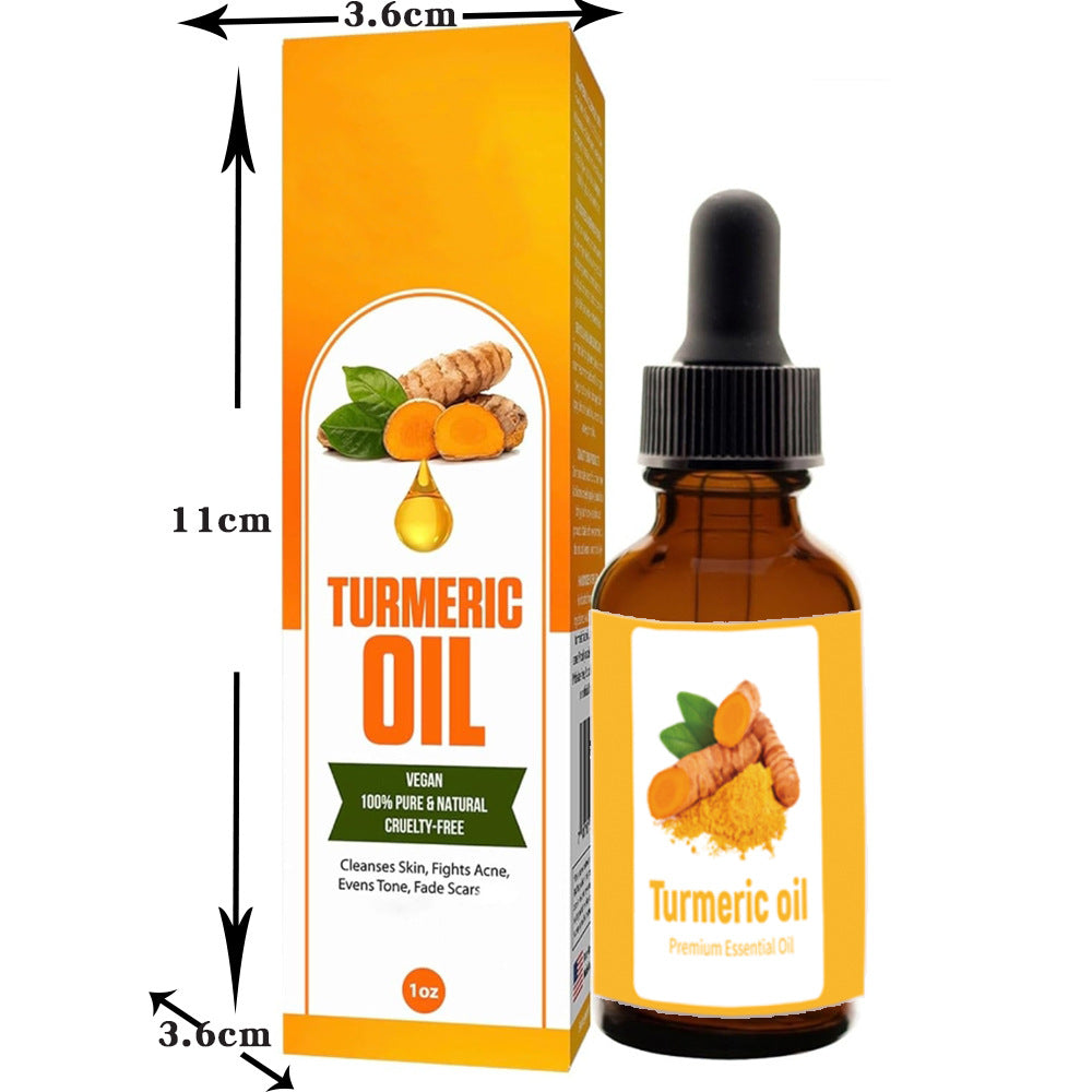 Turmeric Oil 30ml - For The Face Turmeric Serum For Dark Spots Corrector Serum For Face & Body, Anti Aging Facial Serum For Women Men, Reduces Hyperpigmentat - 5 - CJ