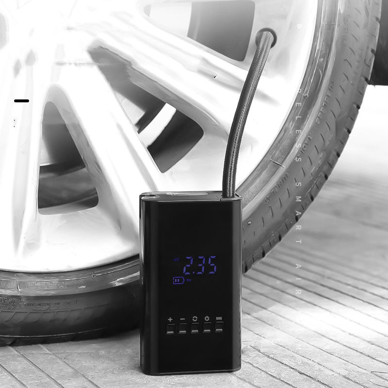 Car Mini Portable Electric Smart Wireless Digital Inflator - 0 - CJ