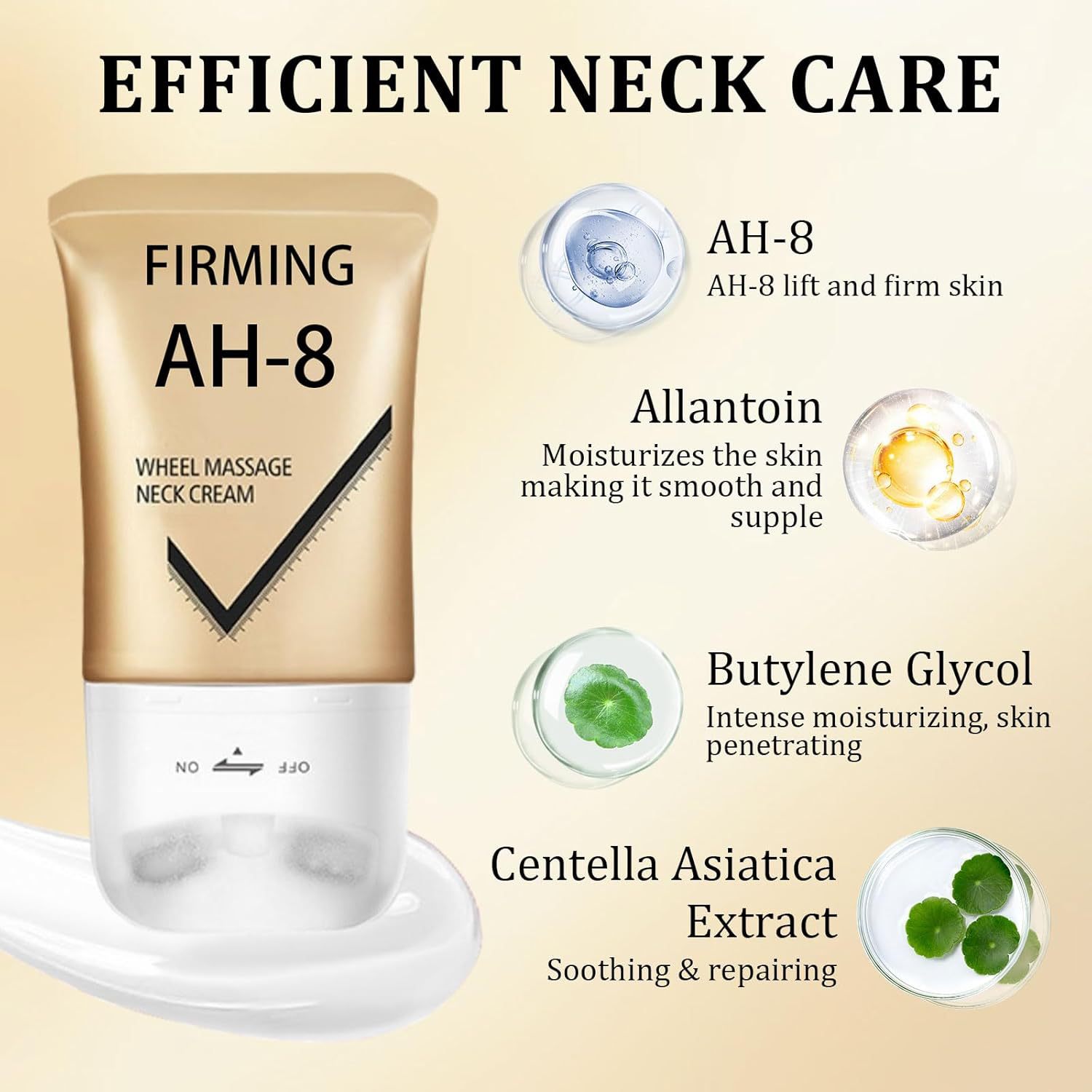 Firming Lifting Moisturizing Firming Double - roller Neck Cream - 0 - CJ