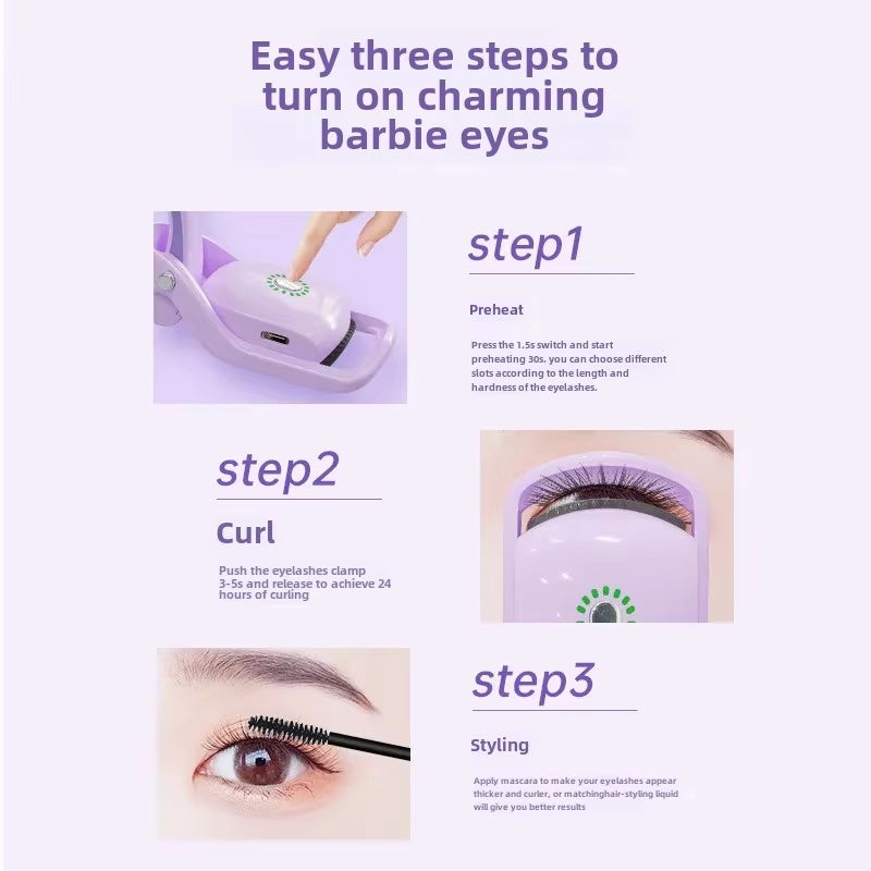 Electric Eyelash Curler - Double Handle - 5 - CJ