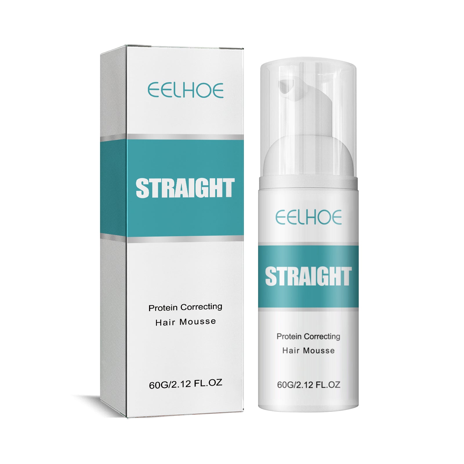 EELHOE Hair Straightening Mousse Smoothing Conditioner Smoothes Frizz And Split Ends Repairs Damaged Hair Leave - In Treatment Cream - 5 - CJ