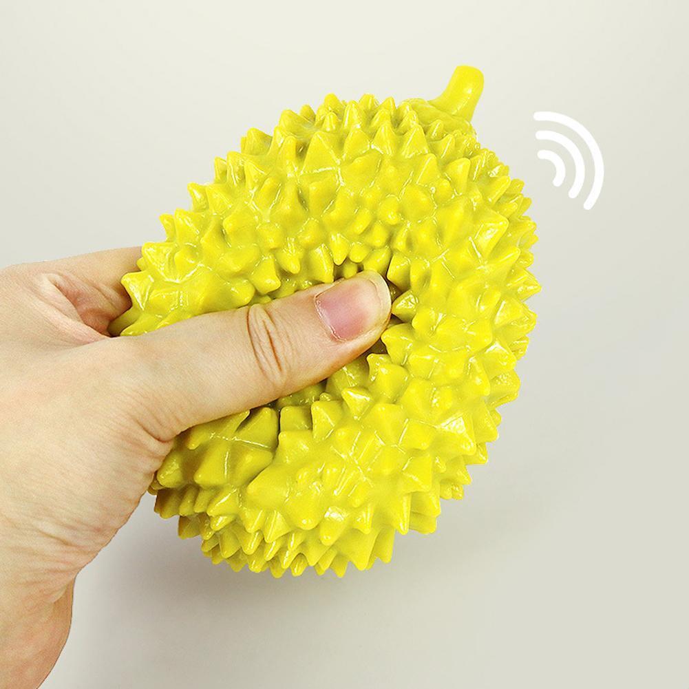 Dog Toys Durian Chew Glue Ball Pet Chewing Toys Dog Tooth Grinding Stick Very Resistant To Biting Teeth Cleaning Balls Puppy Dog Pet Safety Chew Toys Bite - Resistant Puppy Shape Durable Durian - 5 - CJ