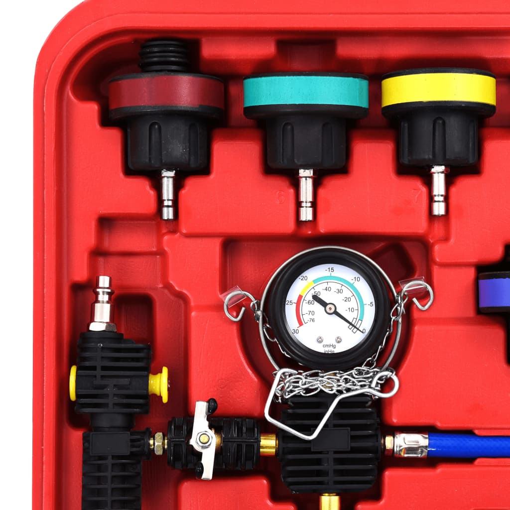 28 - piece pressure tester for cooling system & radiator cap - 5 - CJ
